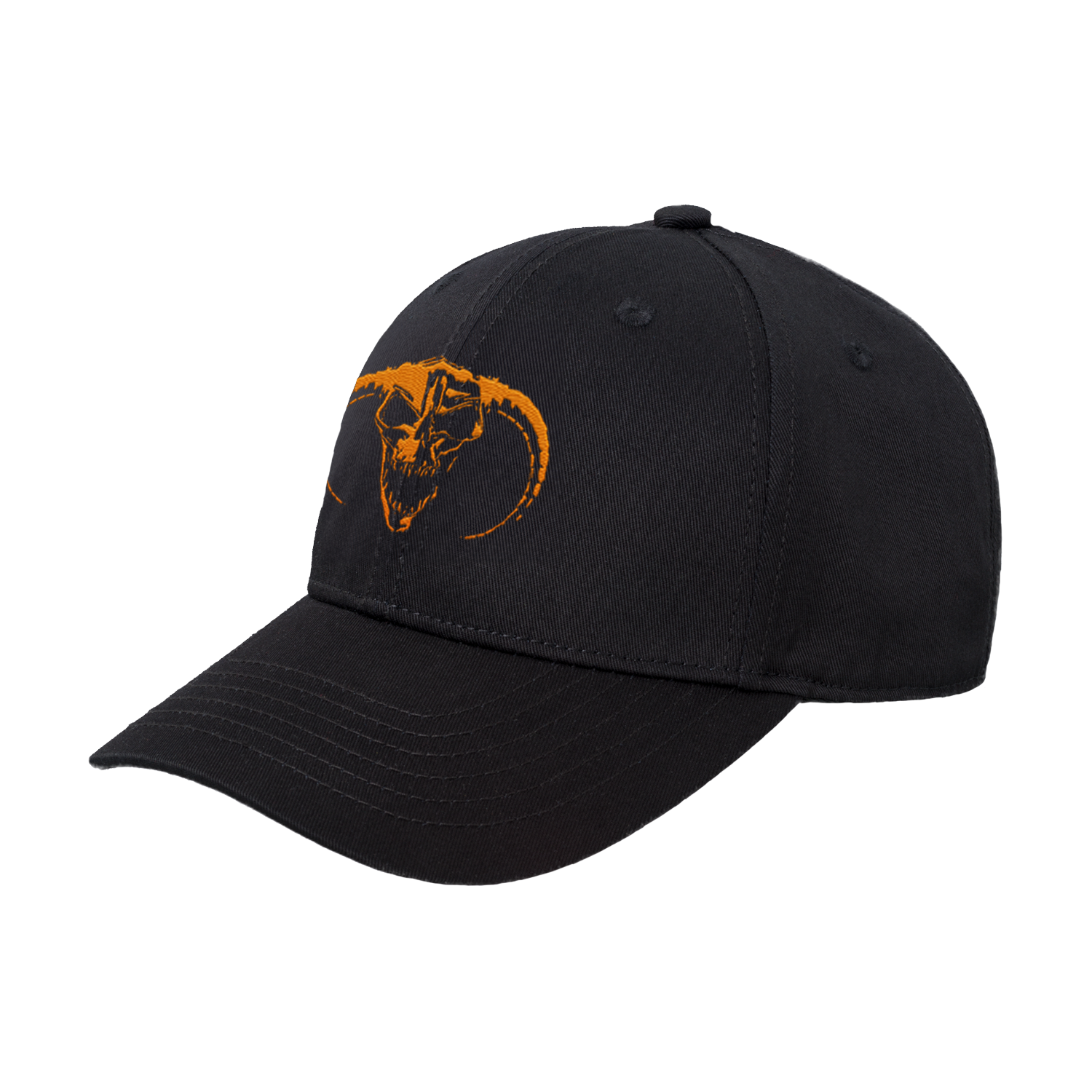 MM BASEBALL CAP IN BURNT ORANGE FABRIC STYLE 5