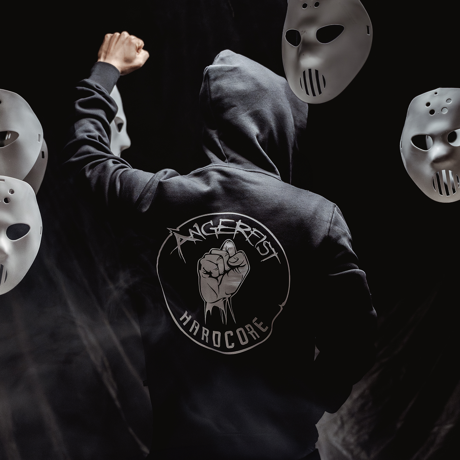 Angerfist black hoodie