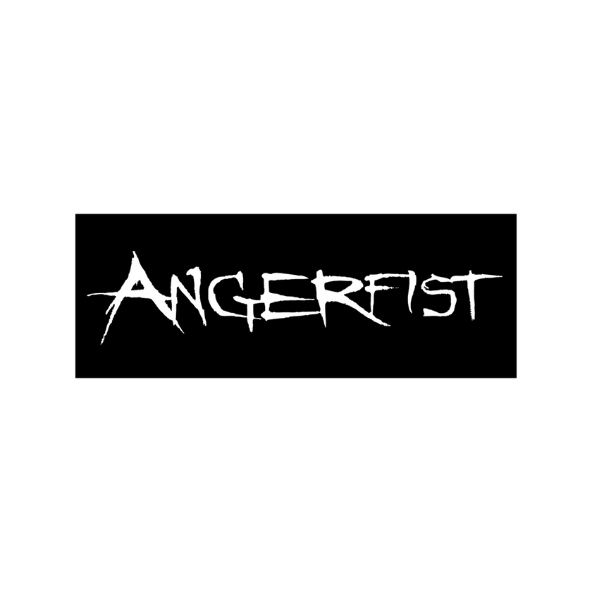 Angerfist car sticker