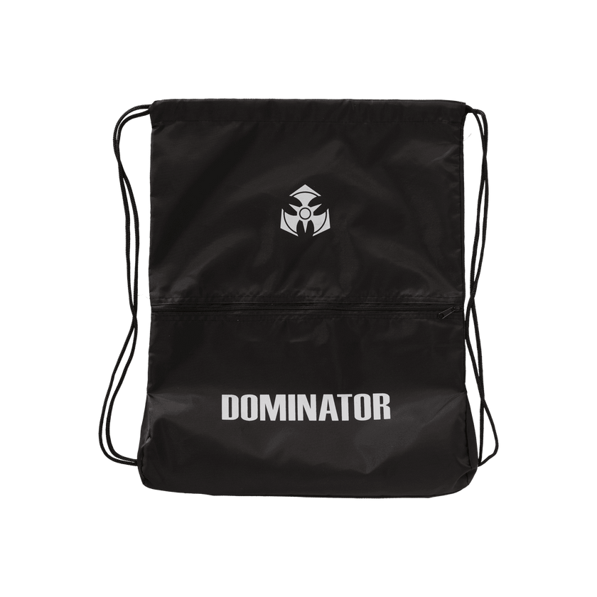 Dominator Stringbag Zipper Black