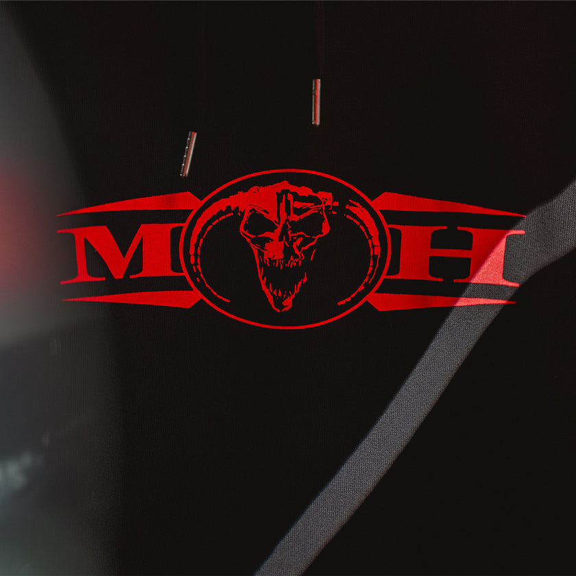 MOH Red Hardcore Boxy Hoodie
