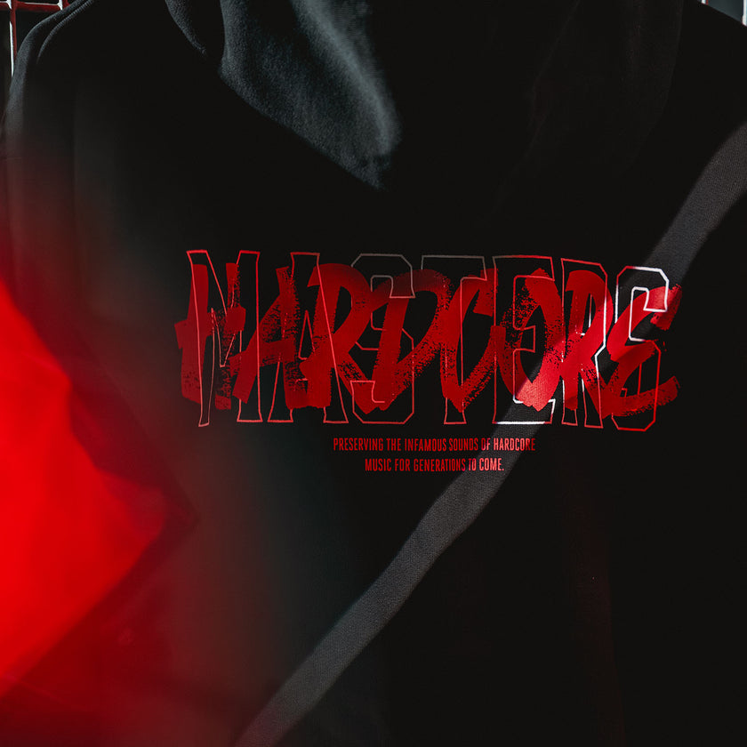 MOH Red Hardcore Boxy Hoodie