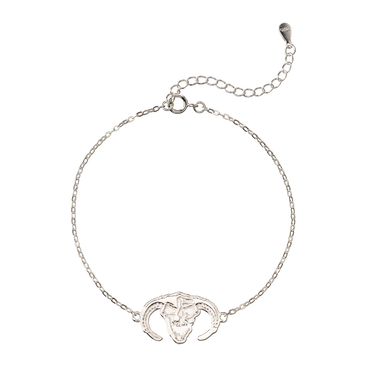 MOH skull bracelet silver image