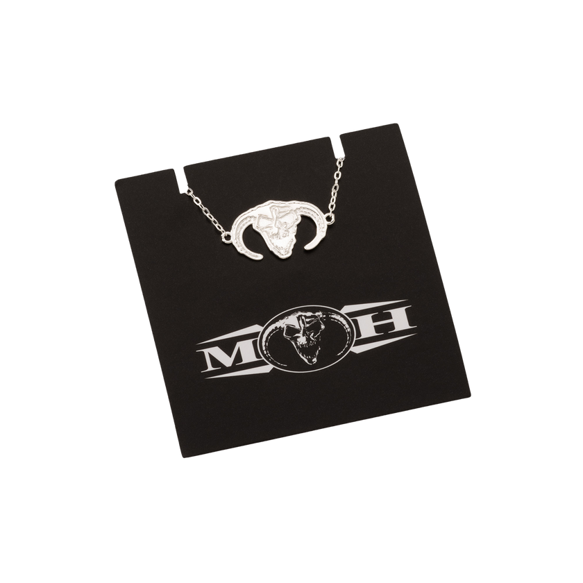MOH skull necklace silver