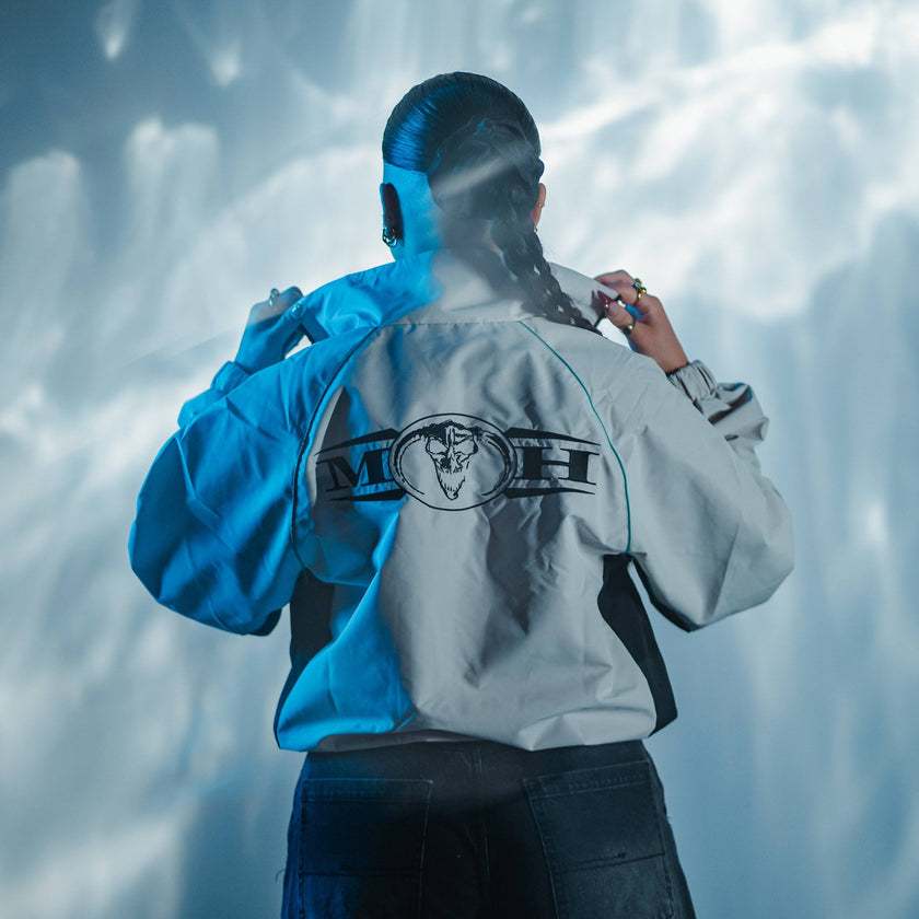 MOH Crème Oversized Track jacket