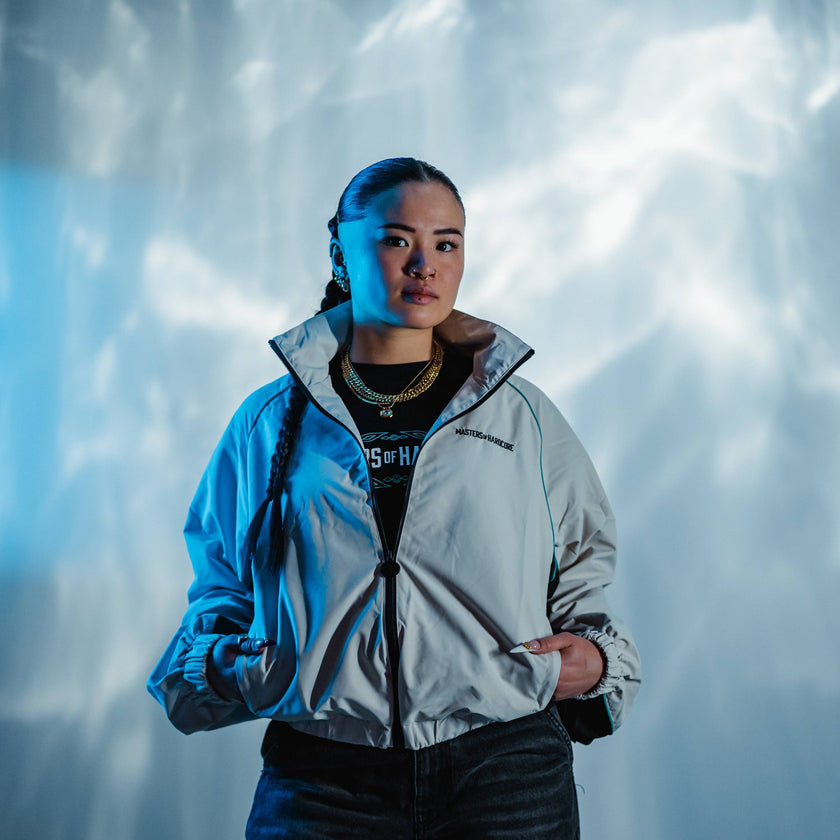 MOH Crème Oversized Track jacket