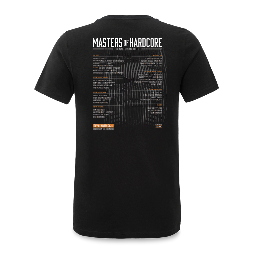 MOH 2024 line-up t-shirt