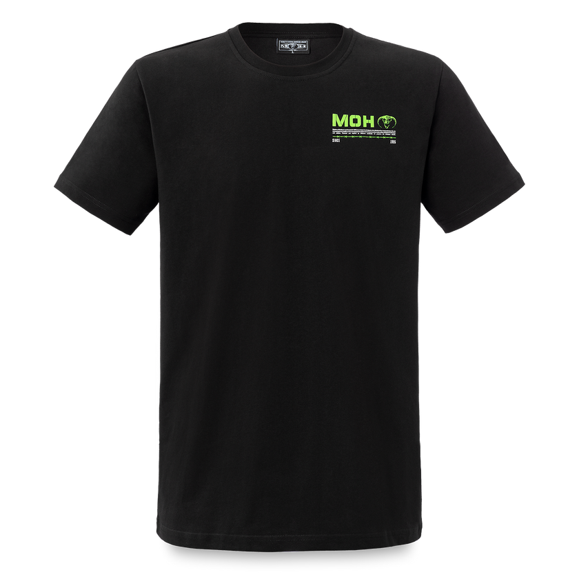 MOH neon green t-shirt