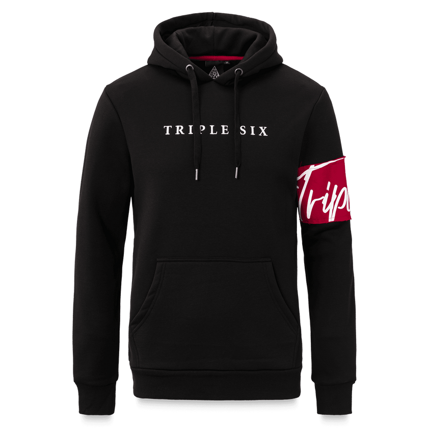 Triple Six black/red hoodie